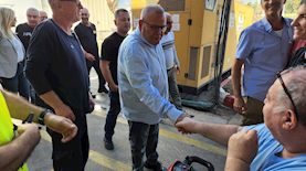 יור ההסתדרות בשדרות, צילום: דוברות ההסתדרות